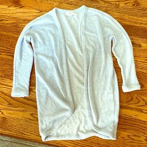 Light blue cardigan